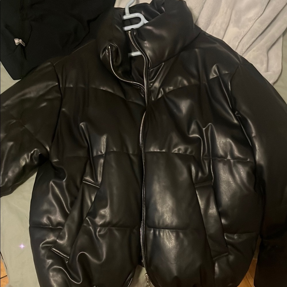 H&M Black Bomber Jacket